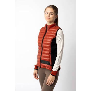 Doudoune sans manches d'équitation ultra légère B Vertigo Sia femme Rouge cinabre Doudoune sans manches d'équitation ultra légère B Vertigo Sia femme Rouge cinabre