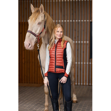 Doudoune sans manches d'équitation ultra légère B Vertigo Sia femme Rouge cinabre Doudoune sans manches d'équitation ultra légère B Vertigo Sia femme Rouge cinabre