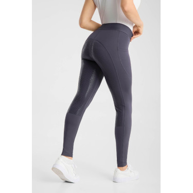 Legging d'équitation Horze Maia fond intégral femme Marine odyssey Bleu marine