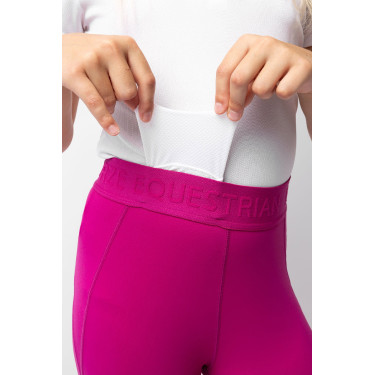 Legging fond intégral avec silicone Madison enfant Horze Rose betterave