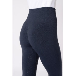 Legging Scrunch Horze Nessa full grip sans coutures Bleu nightshadow