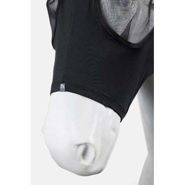 Masque anti-mouches Horze élastique à enfiler Noir