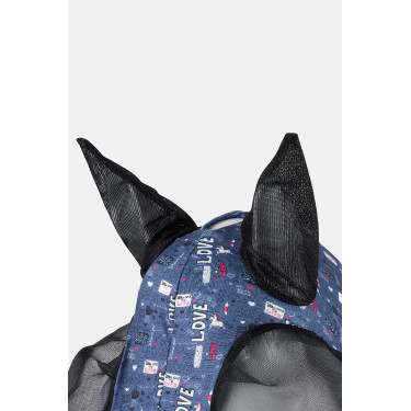 Masque anti-mouches Horze élastique à enfiler Love