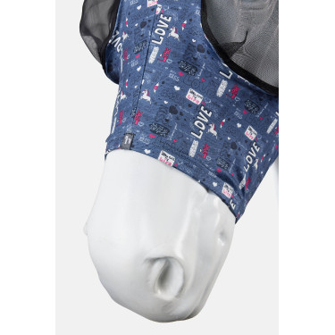 Masque anti-mouches Horze élastique à enfiler Love