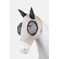 Masque anti-mouches Horze élastique à enfiler Jaune banane