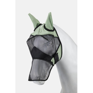 Masque anti-mouches rafraîchissant Horze Limited Edition Vert céladon