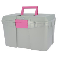 Coffre de pansage Hippo-Tonic Argent / fuchsia Coffre de pansage Hippo-Tonic Argent / fuchsia