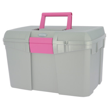 Coffre de pansage Hippo-Tonic Argent / fuchsia