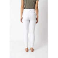 Pantalon d'équitation basanes Grip Horze Grand Prix Pro femme Marron gris fer