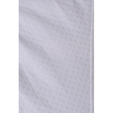 Pantalon d'équitation basanes Grip Horze Grand Prix Pro femme Blanc / bleu turquoise Pantalon d'équitation basanes Grip Horze Grand Prix Pro femme Blanc / bleu turquoise