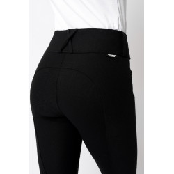 Pantalon d'équitation basanes Grip Horze Grand Prix Pro femme Noir Pantalon d'équitation basanes Grip Horze Grand Prix Pro femme Noir
