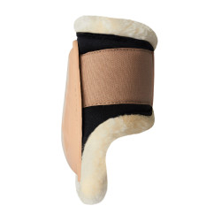 Protège-boulets Caliber Horze mouton Marron biscuit