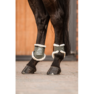 Protège-boulets Caliber Horze mouton Vert kaki beetle