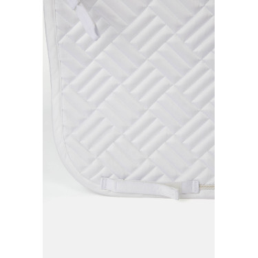 Tapis de dressage Horze Aachen Blanc / bleu turquoise