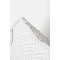 Tapis de dressage Horze Aachen Blanc / bleu turquoise