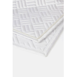 Tapis de dressage Horze Aachen Blanc / bleu turquoise