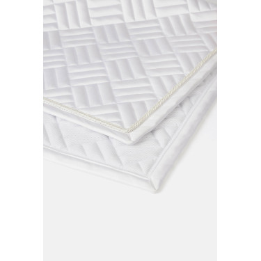 Tapis de dressage Horze Aachen Blanc / bleu turquoise