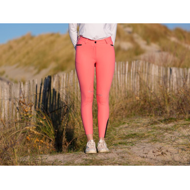 Pantalon Le Sabotier Victorine femme Corail Rouge