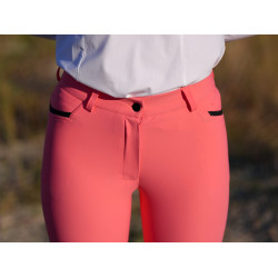 Pantalon Le Sabotier Victorine femme Corail Rouge