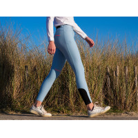 Pantalon Le Sabotier Athina femme Bleu glacier