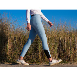 Pantalon Le Sabotier Athina femme Bleu glacier