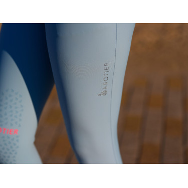 Pantalon Le Sabotier Athina femme Bleu glacier