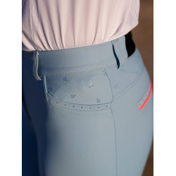 Pantalon Le Sabotier Athina femme Bleu glacier