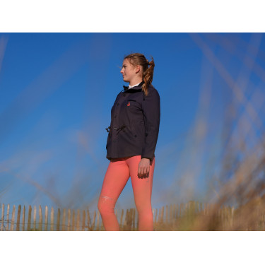 Parka technique déperlante Le Sabotier Huguette femme Encre Noir