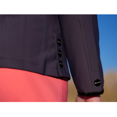 Parka technique déperlante Le Sabotier Huguette femme Encre Noir