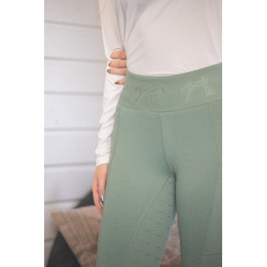 Legging Delphe Pénélope Vert sauge
