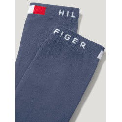 Chaussettes Tommy Hilfiger Equestrian Newburgh Indigo délavé Bleu Chaussettes Tommy Hilfiger Equestrian Newburgh Indigo délavé Bleu