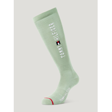 Chaussettes Tommy Hilfiger Equestrian Riga Menthe belair Vert Chaussettes Tommy Hilfiger Equestrian Riga Menthe belair Vert