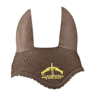 Bonnet anti-mouches Veredus Fly Fringe Grand Slam Marron / gold Bonnet anti-mouches Veredus Fly Fringe Grand Slam Marron / gold