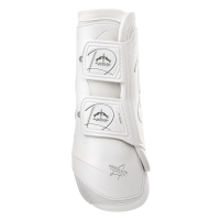 Guêtres de dressage Veredus Absolute Easy Strap postérieurs Blanc