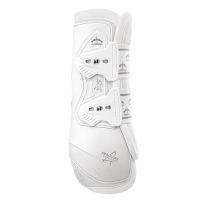 Guêtres de dressage Veredus Absolute Elastic postérieurs Blanc