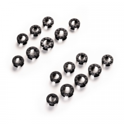 Inserts grip caoutchouc Veredus étriers Steel1 Vita Noir