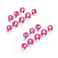 Inserts grip caoutchouc Veredus étriers Steel1 Vita Rose