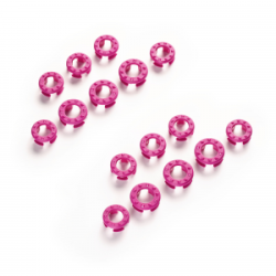 Inserts grip caoutchouc Veredus étriers Steel1 Vita Rose Inserts grip caoutchouc Veredus étriers Steel1 Vita Rose