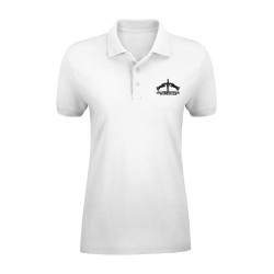 Polo Veredus femme manches courtes Blanc