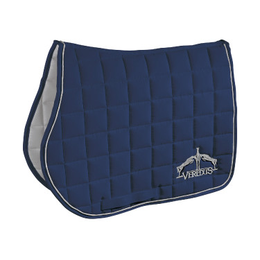 Tapis de selle Veredus Microfiber Jumping Plaisir bleu Tapis de selle Veredus Microfiber Jumping Plaisir bleu