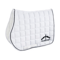 Tapis de selle Veredus Microfiber Jumping Blanc