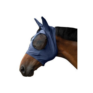 Masque anti-mouches Elastic HKM Bleu foncé