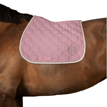 Tapis de selle Harcour Wimpel Rose pâle