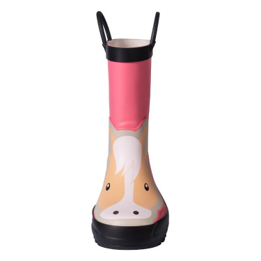 Bottes en caoutchouc HKM Maui enfant Rose