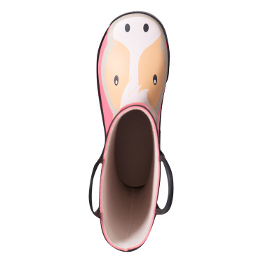 Bottes en caoutchouc HKM Maui enfant Rose