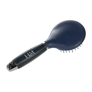 Brosse crinière et queue HKM Gel Bleu foncé / noir