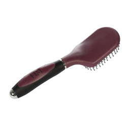 Brosse crinière et queue HKM Soft Bordeaux / noir