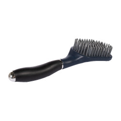Brosse crinière et queue HKM Soft Bleu foncé / noir Brosse crinière et queue HKM Soft Bleu foncé / noir