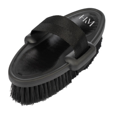 Brosse douce HKM Soft Noir / noir