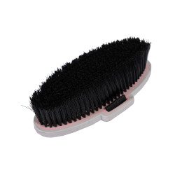 Brosse douce HKM Soft Rose clair / gris clair